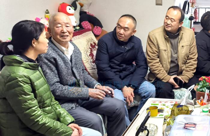 元旦前夕，關(guān)愛抗美援朝老兵傳承紅色基因